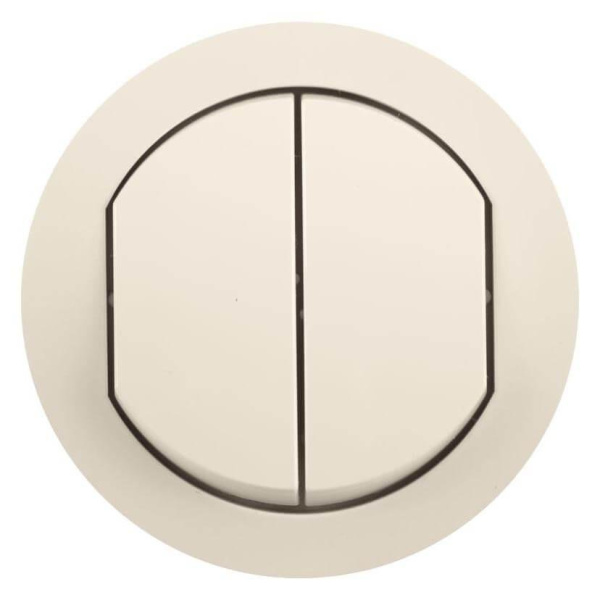 Legrand Celiane Беж Клавиша 2хВыкл IP44 067822