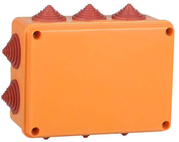 IEK Коробка распаячная огнестойкая ПС 150х110х70мм 2P 10мм2 IP55 10 вводов UKF30-150-110-070-2-10-09