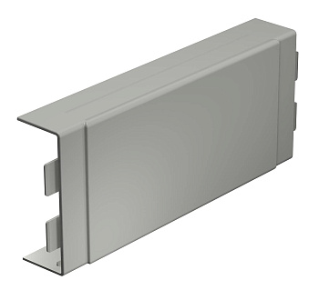 OBO Bettermann Отвод Т-образный и крестообразный кабель-канала WDK 40x110 мм, ПВХ серый 6023339