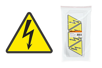 TDM Символ "Молния" (треугольник) 160х160х160мм SQ0817-0018