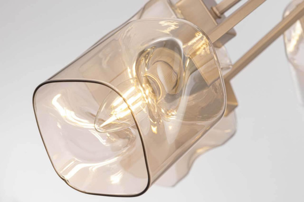 Купить Freya Modern Isabella Матовое Золото Потолочный светильник FR5095CL-06G