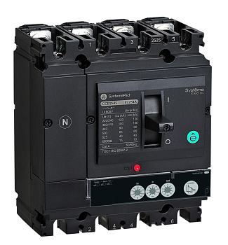 Systeme Electric Автоматический выключатель SYSTEMEPACT CCB250 150KA 4P4D S2.2 250A рычаг