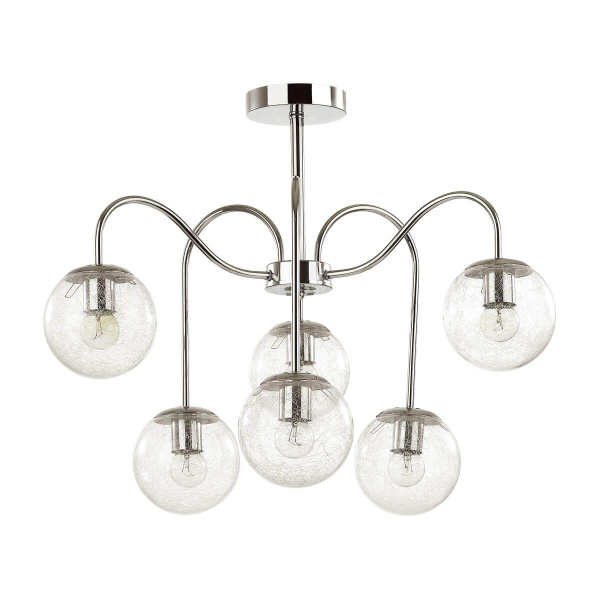 Купить Lumion 4551/6C COMFI LN21 068 хром Люстра потолочная E27 6*60W 220V DARCY