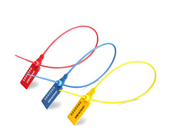 КВТ Универсальная пласт. пломба Универсал-320 (красн) (Fortisflex)