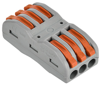 IEK Строительно-монтажная клемма СМК 222-4133 (4шт/упак)