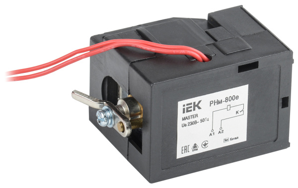 IEK KARAT Расцепитель независимый РНм-800е (РНм-40) 220В с электронным расцепителем