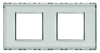 BT LL Kristall Рамка прямоугольная, 2+2 мод LND4802M2KR
