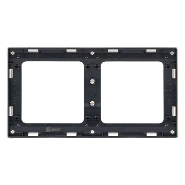 Купить EKF PROxima Стокгольм Белый Линия черная Рамка 2-ая