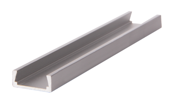 Купить Jazzway Профиль для св-диод. ленты ПРЯМОУГ. накл. анодир. алюм. (без рассеивателя) 15х6х2000мм .1009609