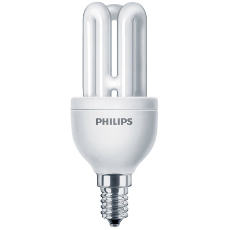 PH Лампа люминесцентная компактная Genie 8W CDL E14 220-240V 1PF/6 871150080105010
