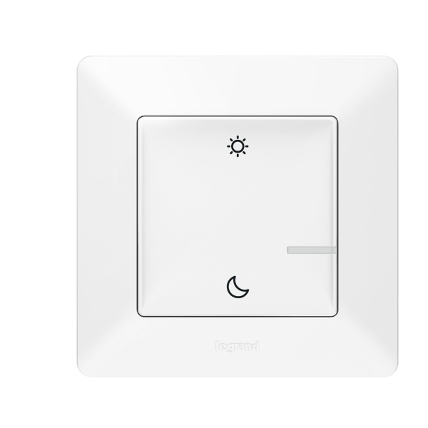 Купить Legrand NETATMO Valena LIFE Бел Выключатель "День/Ночь" беспроводной 752189