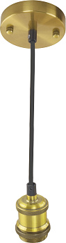 Horoz Electric 021-003-0001 Золотой E27 1M Декоративный патрон на подвесе TESLA HRZ11100033