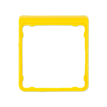 JUNG CD plus Желтая Рамка внешняя цветная CDP82GE