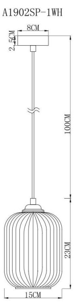 Купить Arte Lamp A1902SP-1WH Подвесы