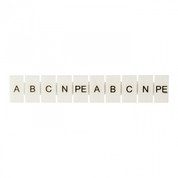 EKF PROxima Маркеры для JXB-ST 2,5 с символами "A, B, C, N, PE" (10 шт.)