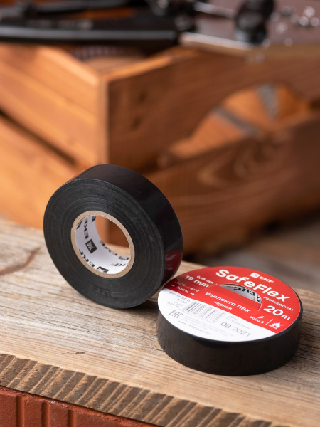 Купить EKF PROxima Изолента ПВХ черная 19мм 20м серии SafeFlex