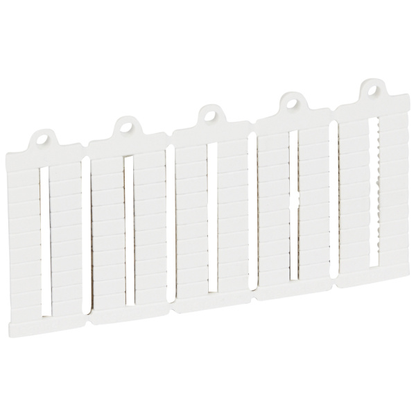 Legrand Viking 3 Маркировочный лист для клеммных блоков без надписей шаг 5 мм 039500