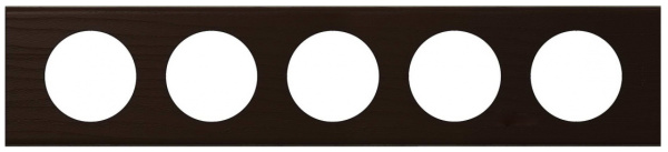 Купить Legrand Celiane Венге Рамка 5-ая (2+2+2+2+2 мод) 069210