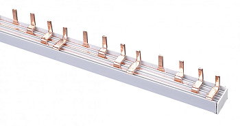 Dekraft Шина соединительная типа PIN (штырь) 4P до 75А 1 м. 14х4 контактов ШС-101
