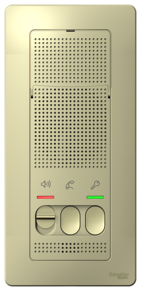 Купить Systeme Electric Blanca наруж Беж Переговорное устройсTVо (домофон), 4,5В