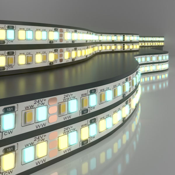 Elektrostandard 2835+2835 24V 240Led 16W IP20 / Лента светодиодная 240Led 16W IP20 MIX 3300/6500 теплый белый/холодный белый a053677