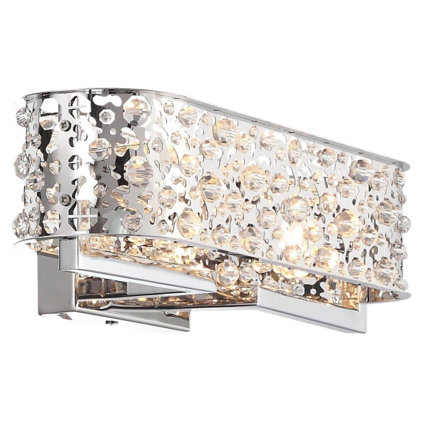 Купить ST Luce SL1117.101.01 Светильник настенный Хром/Хром, Прозрачный G9 2*3W