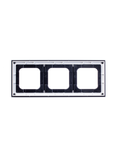 Купить ABB Axcent металл/титан Рамка 3-постовая 2CKA001754A4700