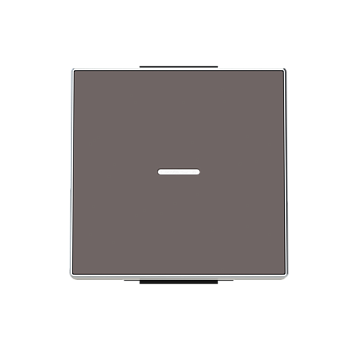 ABB SKY Тауп Клавиша для 1-клавишных выключателей/переключателей/кнопок с линзой подсветки 2CLA850130A6301