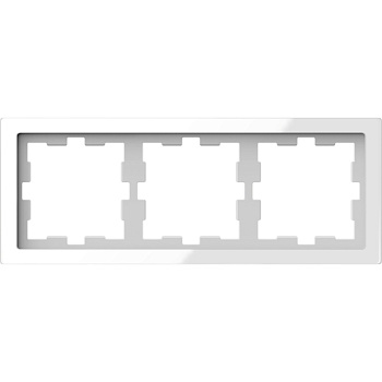 SE Merten D-Life Белый Кристалл Рамка 3-ая MTN4030-6520