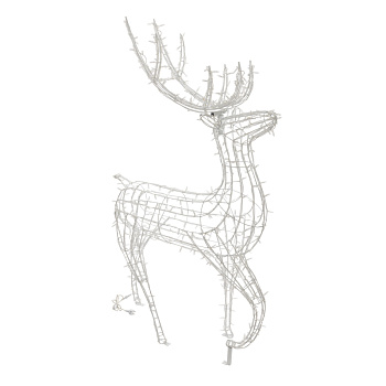 Фигура объемная "Олень" 115x195 см, 528 LED, IP65, цвет свечения теплый белый NEON-NIGHT 501-236