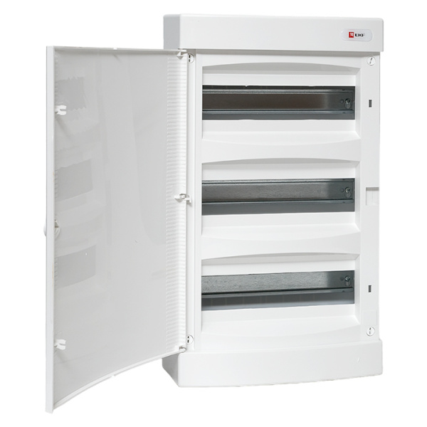 Купить EKF Щит распределительный навесной "Unix" белая дверь 3х12 модулей IP40 EKF PROxima