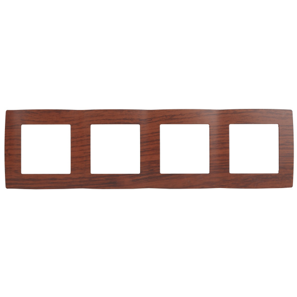 ЭРА 12-5004-08 Вишня Рамка на 4 поста, 12