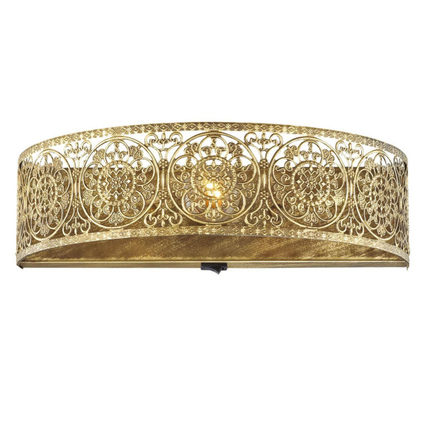 Odeon Light Бра E14 40W 220V ASTER бронзовый/стекло 2782/1W