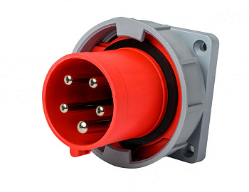Dekraft Вилка для скрытой проводки 3Р+РЕ+N 125А 380В IP67 ВЩ-103