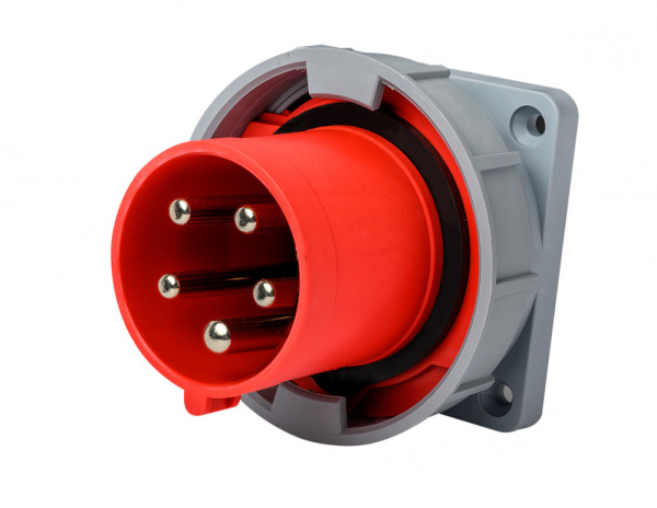 Dekraft Вилка для скрытой проводки 3Р+РЕ+N 63А 380В IP67 ВЩ-103