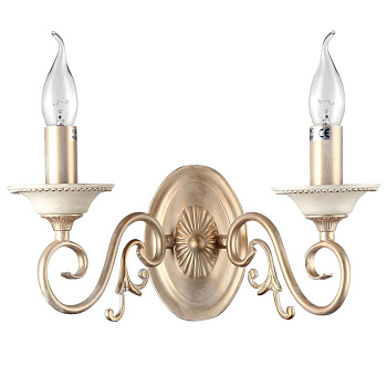 Maytoni Elegant Perla Кремовый с Золотом Бра 2xE14 60W ARM337-02-R