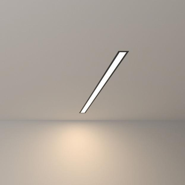 Elektrostandard Линейный светодиодный встраиваемый светильник 78см 15W 4200К черный матовый (100-300-78) a040160