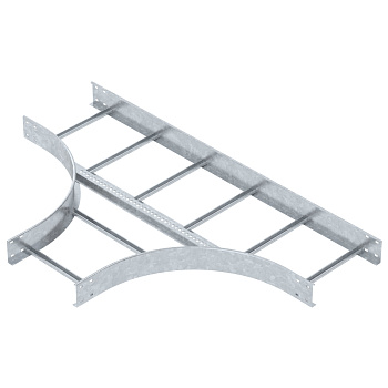 OBO BETTERMANN  Т-образная секция лестничного лотка 110х400 мм R=500 мм 6219407