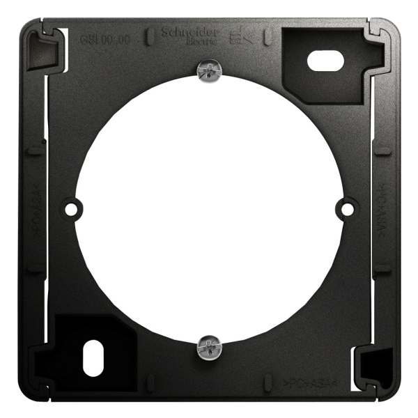 Купить Systeme Electric Glossa Антрацит Коробка наружного монтажа