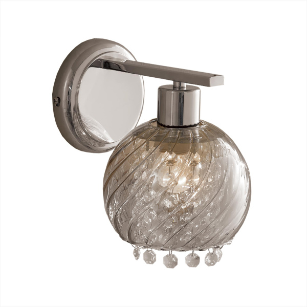 Citilux CL317311 Бейт Хром+Дымч. Светильник Бра