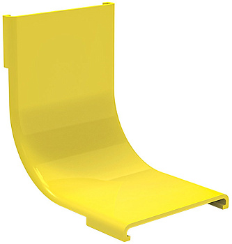 IEK ITK Крышка спуска кабельного внутр. 90град опт. лотка 60мм DS-060-38193