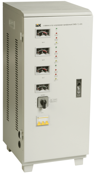 IEK Стабилизатор напряжения СНИ3-7,5 кВА трехфазный ИЭК*