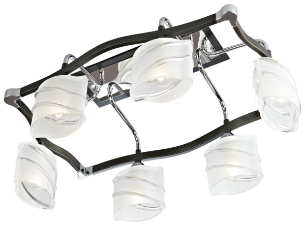 Velante 286-107-06, Светильник потолочный E14,6x40W