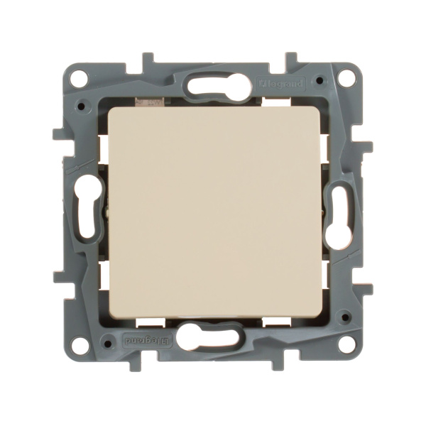 Купить Legrand Etika Слоновая кость Выключатель 1-клавишный 10А, Винтовые клеммы 672301