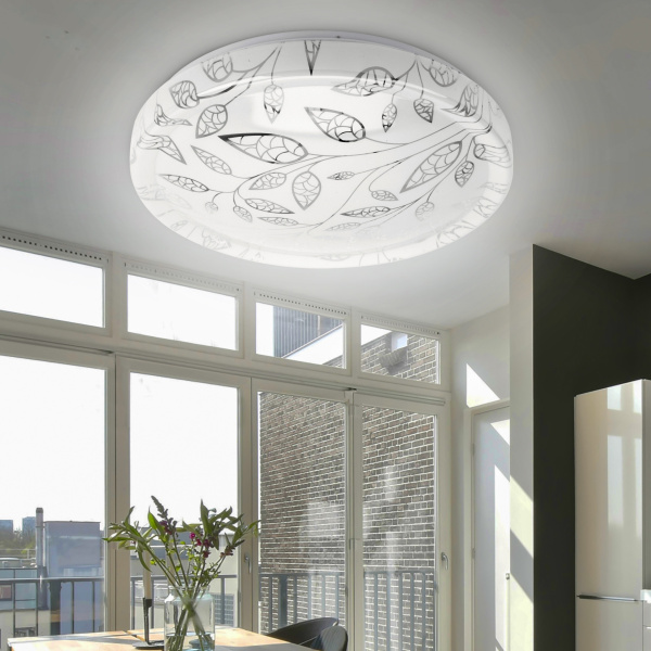 ЭРА Светильник потолочный светодиодный SPB-6-18-4K Syuzi без ДУ 18Вт 4000K