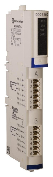 Купить SE Modicon Модуль дискретного выхода DC 24В, 2 канала (комплект) STBDDO3200K