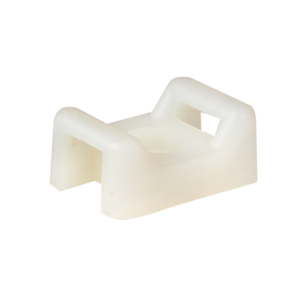 EKF PROxima Площадка под хомуты (22x16) с монтажным отверстием М4 белая (100шт.)