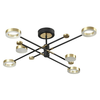 Odeon Light 4321/55CL MIDCENT ODL22 121 металл/черный с бронзой Потолочный светильник IP20 LED 55W DENZEL