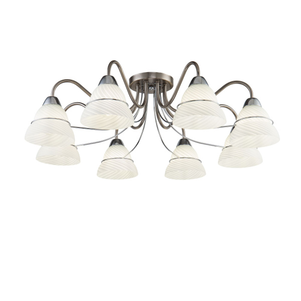 Купить Freya Classic Berta Никель Люстра E27 60W FR2013CL-08N