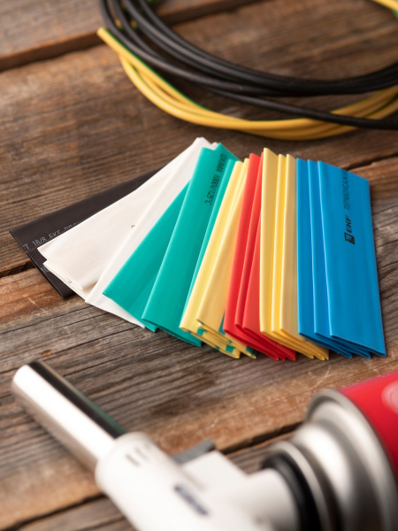 Купить EKF PROxima Термоусаживаемая трубка ТУТ нг 16/8 набор:7 цветов по 3шт. 100мм.